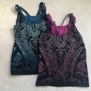 Set of two Athleta tanks